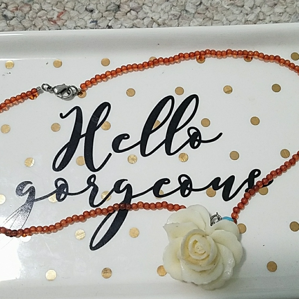 Flower necklace